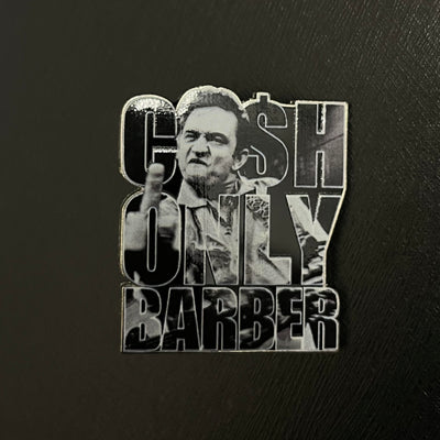 Cali Barber "Cash Only Barber" Pin