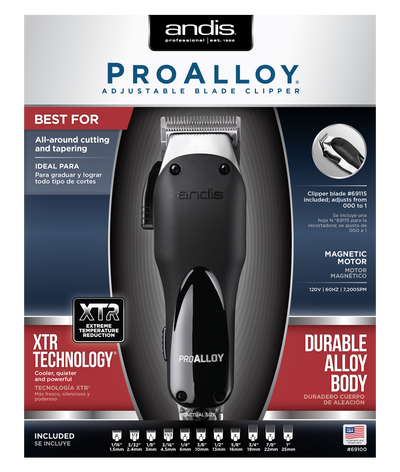 Andis Professional Pro Alloy Adjustable Blade Clipper