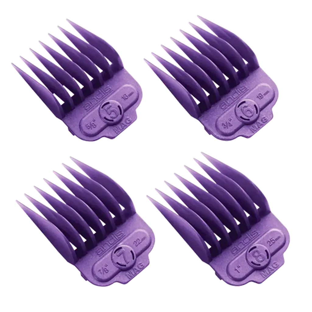 ANDIS Nano-Silver Magnetic Attachment Combs Large