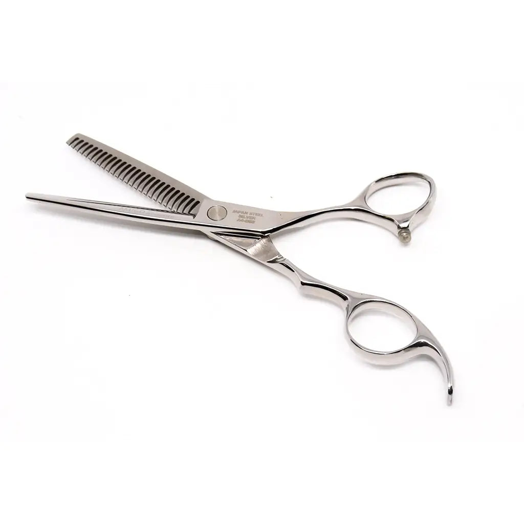 Silver Amigo Thinning Shears 6"