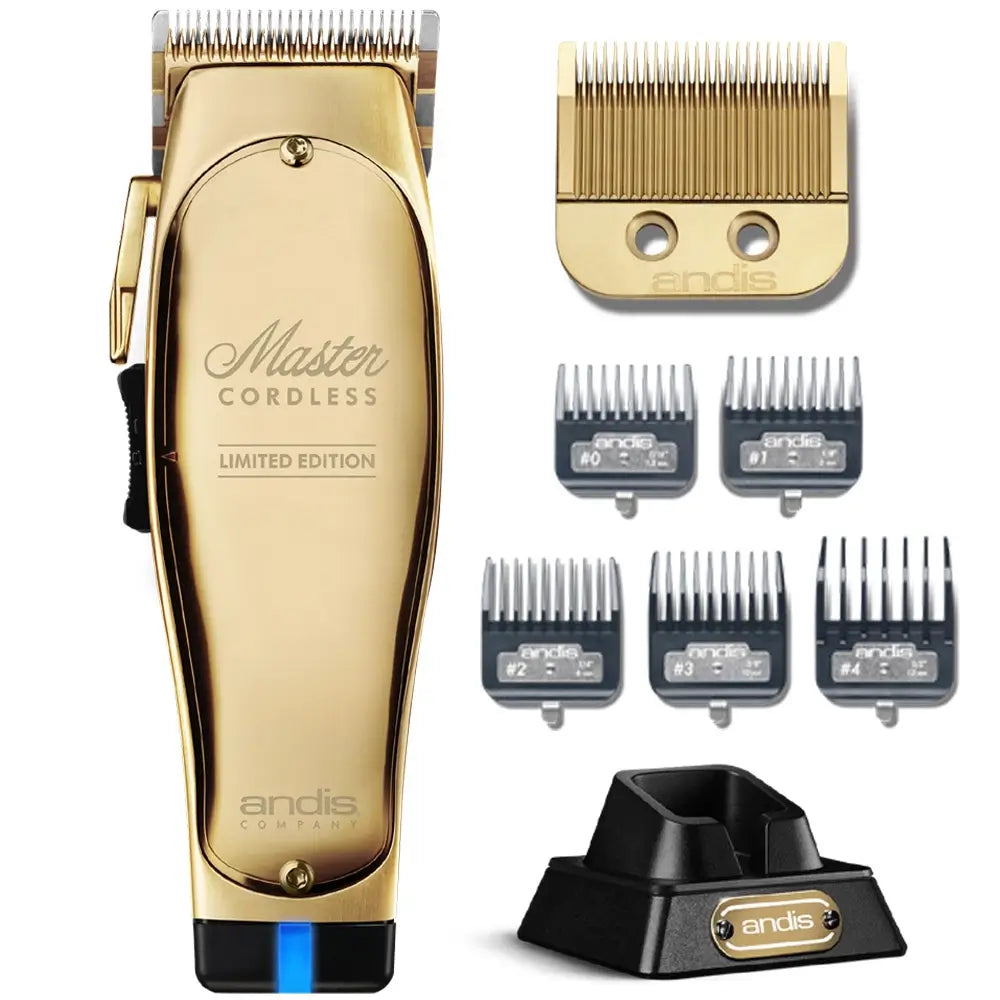 Andis Master Cordless Limited Edition Gold Clipper