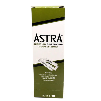 Astra Superior Platinum Double Edge Razor Blades