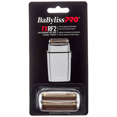 BaByliss PRO Replacement Double Foil & Cutter for FXFS2 Silver