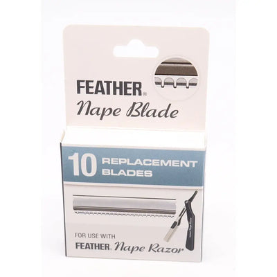 Feather Nape Replacement Razor Blade Pack of 10