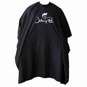 black Johnny B. Barber Cutting Capes