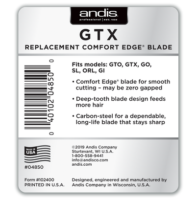 Andis GTX Replacement Blade #04850