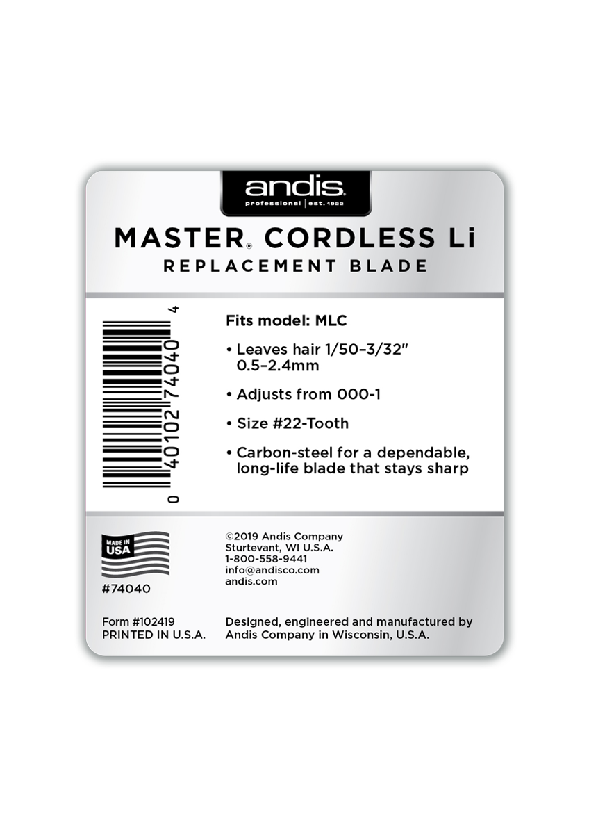 Master Cordless Li Replacement Blade