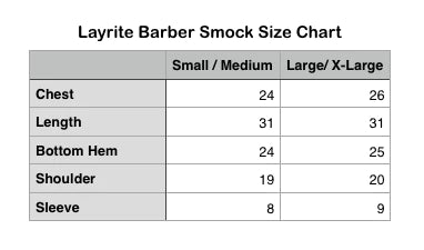 Layrite Official Barber Smock