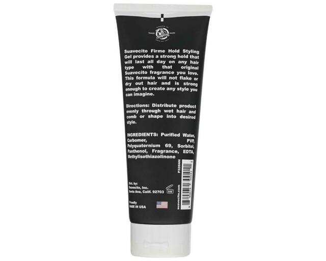 Suavecito Firme Hold Styling Gel