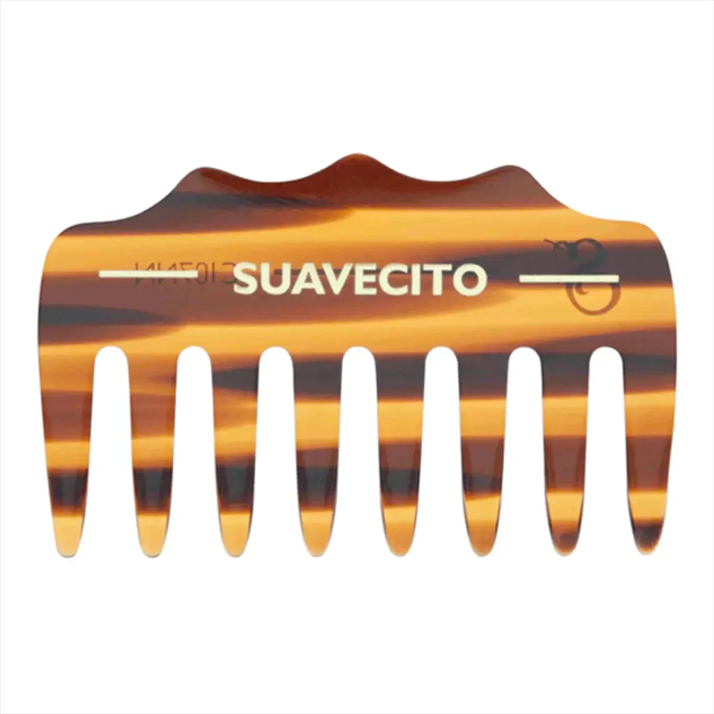 Suavecito Deluxe Rake Pocket Comb - Amber