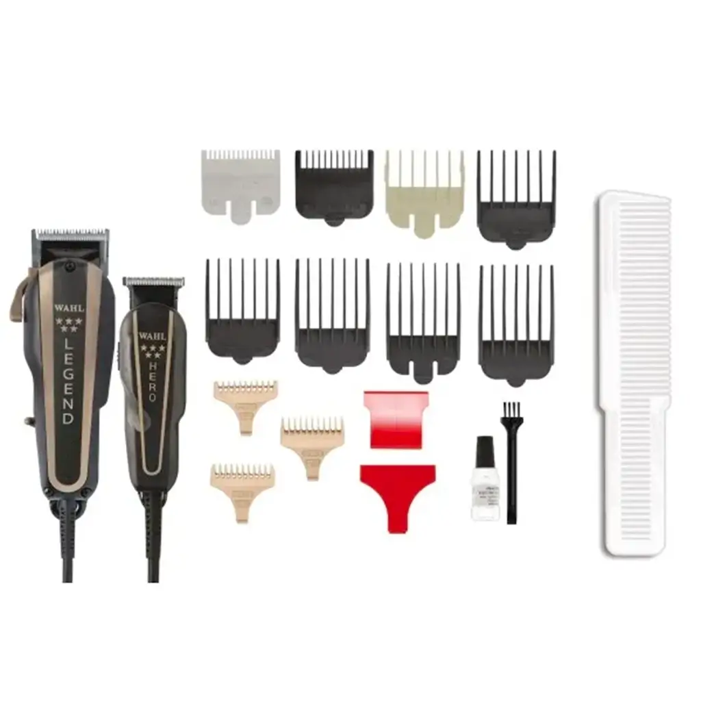 Wahl Professional 5 Star Barber Combo with Legend Clipper and Hero Trimmer