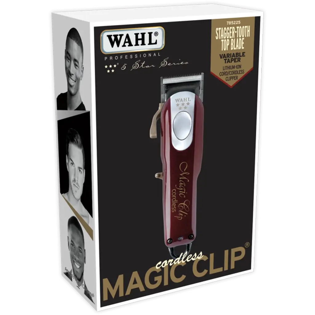 WAHL MAGIC CLIP MAQUINA CLIPPER CORDLESS GOLD 8148-700 – El