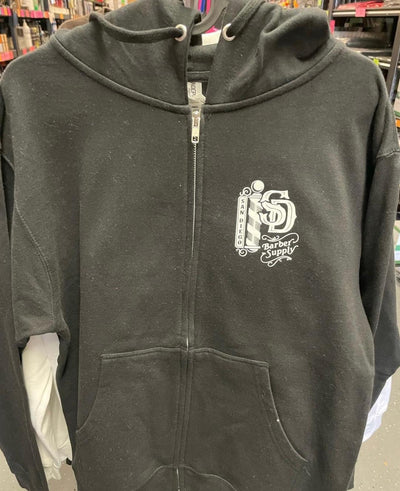 *NEW* SD Barber Supply Zip-Up Hoodies