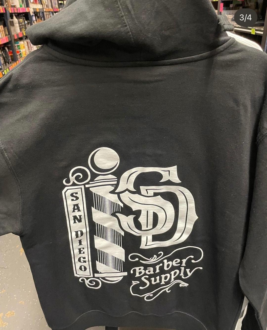 *NEW* SD Barber Supply Zip-Up Hoodies