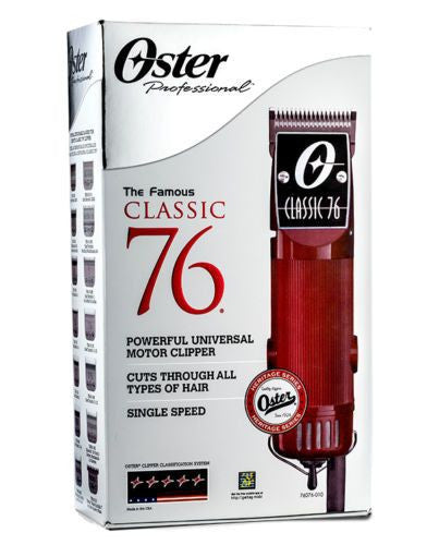 Classic Red Oster® Classic 76® Universal Motor Clipper