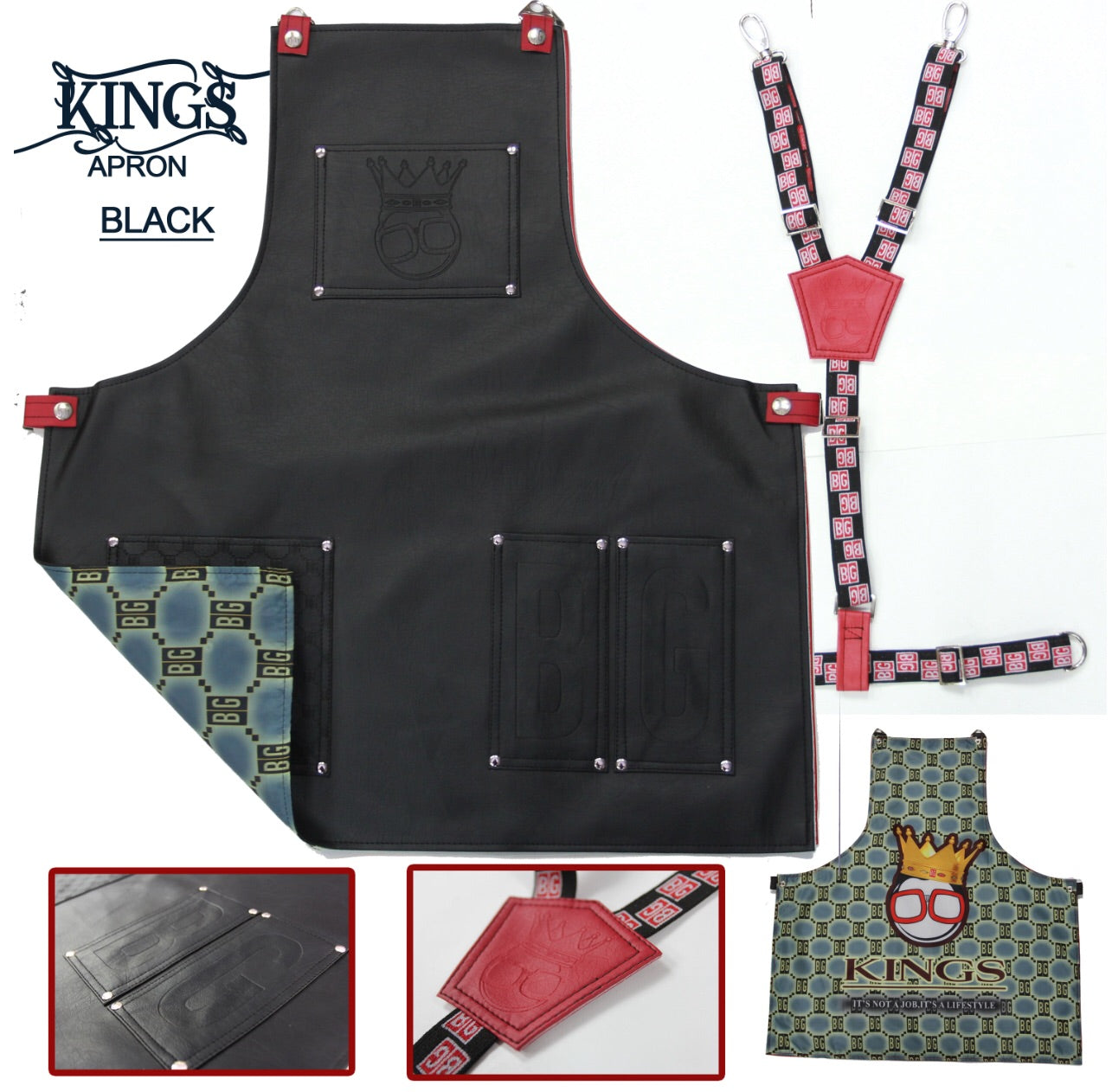 Barber Geeks leather aprons