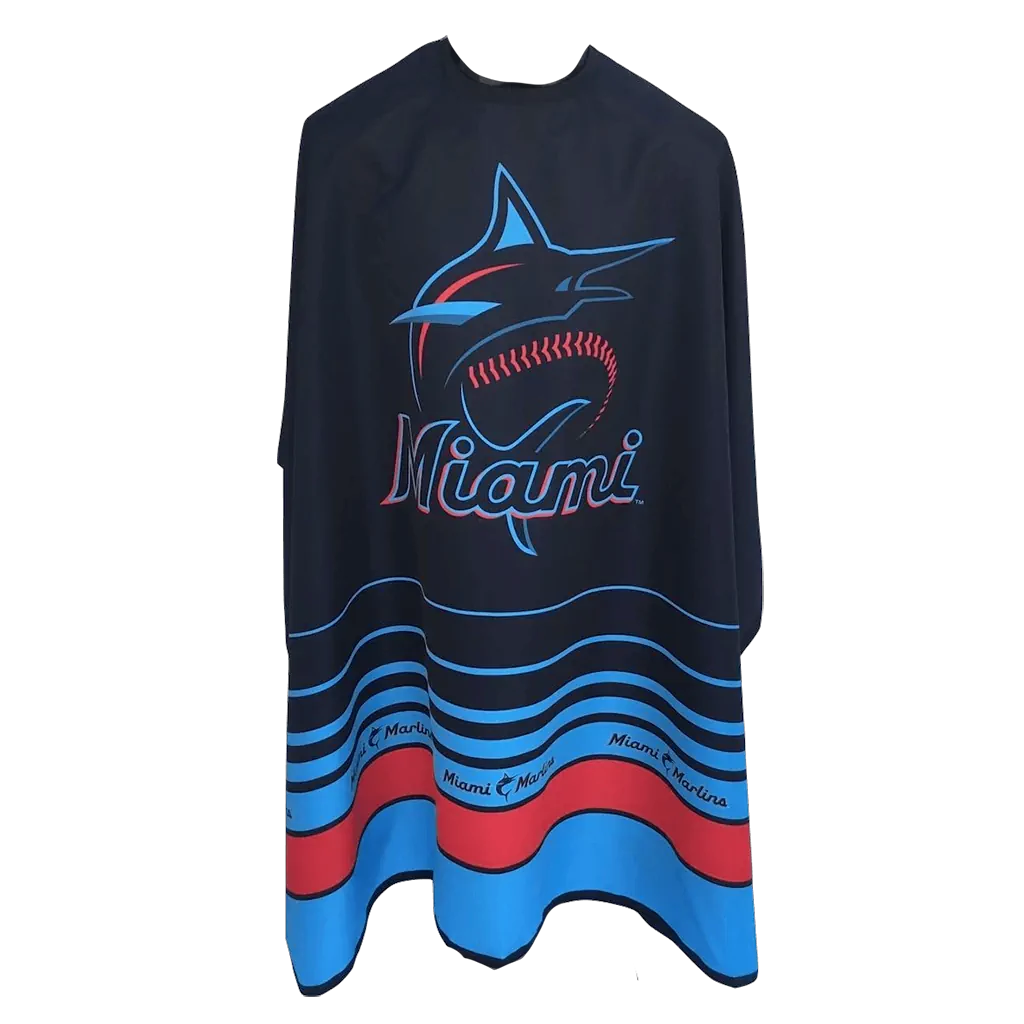Marlins Barber Cape