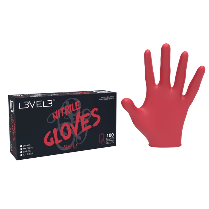 Red Level 3 Gloves